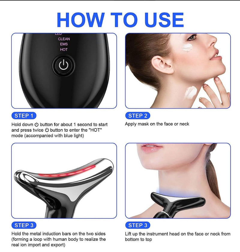 💖 ¡Transforma tu piel desde la primera aplicación con el Masajeador Facial Antiarrugas! 💖