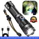 Linterna táctica con zoom: ultra potente y de largo alcance 🔦