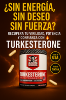 Recupera tu virilidad, potencia y confianza con Turkesterone. ¡Mejora ahora!🔥🍆