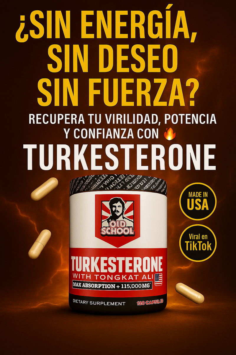 Recupera tu virilidad, potencia y confianza con Turkesterone. ¡Mejora ahora!🔥🍆