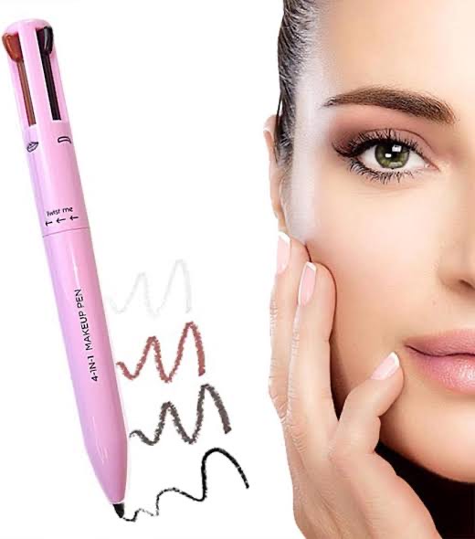 ✨ Lápiz de Maquillaje 4 en 1 – Belleza Completa en un Solo Click ✨