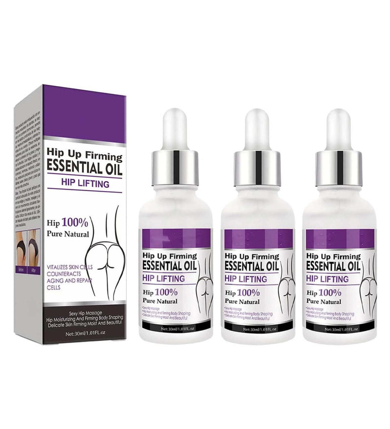 🔥 ¡Levanta, Moldea y Seduce con cada gota! 🍑 Descubre el poder del Aceite Reafirmante de Glúteos "Poder Latino"