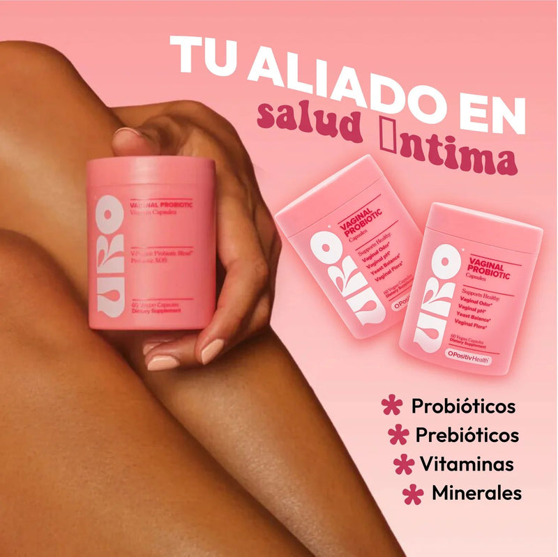 🌸URO Probióticos – Salud Urinaria y Bienestar Femenino🌸