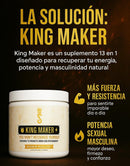 Recupera tu virilidad, potencia y confianza con King Maker. ¡Mejora ahora!🔥🍆